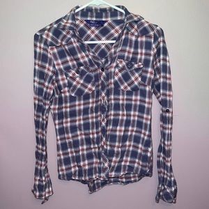Blue flannel-womens